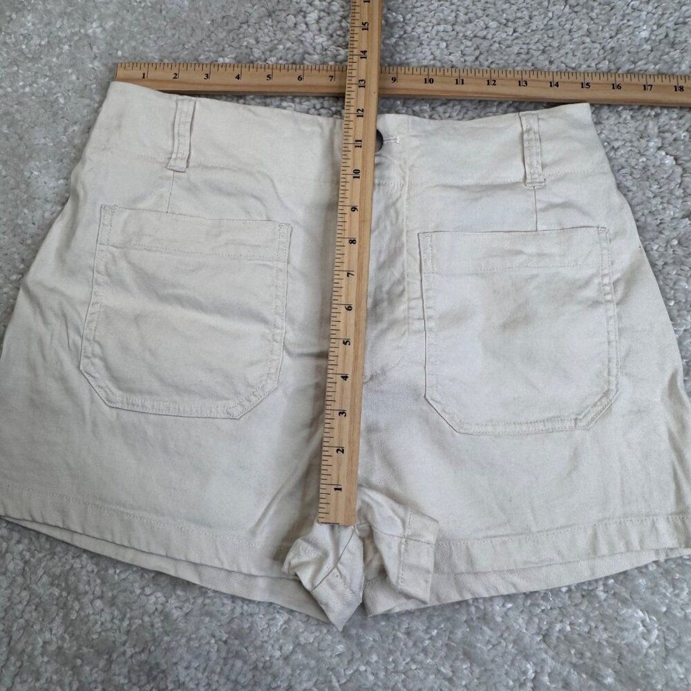 Anthropologie Maeve The Colette Short Ivory 31 - Picture 9 of 10
